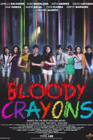 Bút Sáp Màu Máu - Bloody Crayons